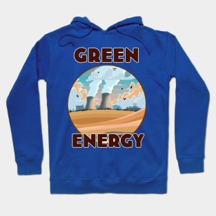 Green Energy Logo Hoodie